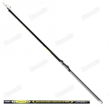 Удочка поплавочная с кольцами Salmo Sniper Bolognese Medium M 3м, композит, тест: 3 - 15 г , 150 г